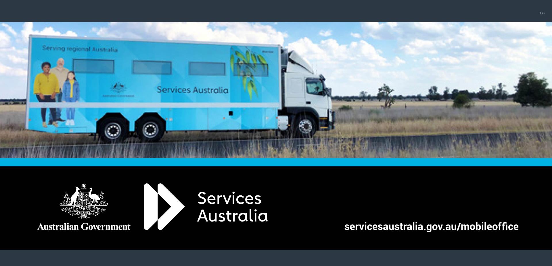 Australian Government Mobile Service Centre Visiting Moora