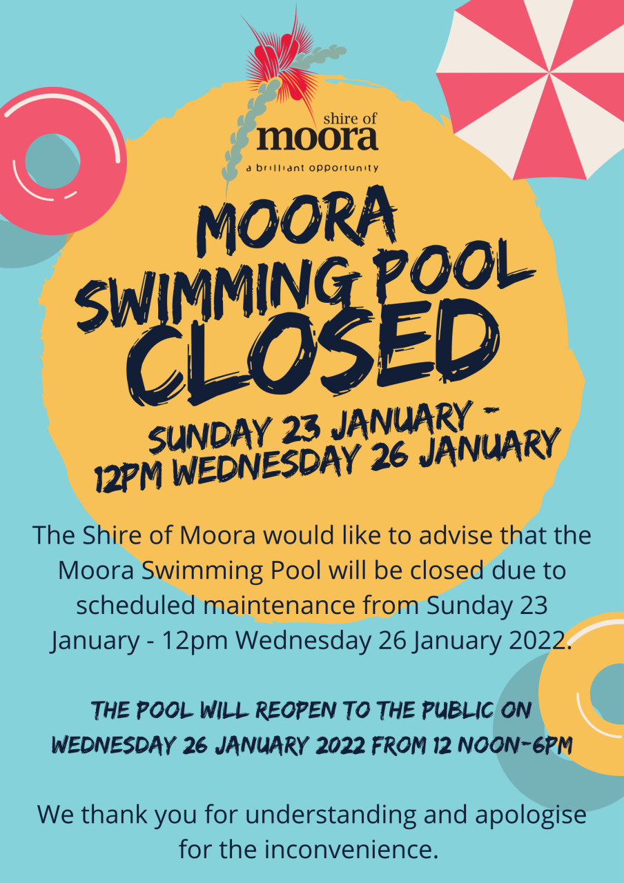 News Story: Moora Swimming Pool