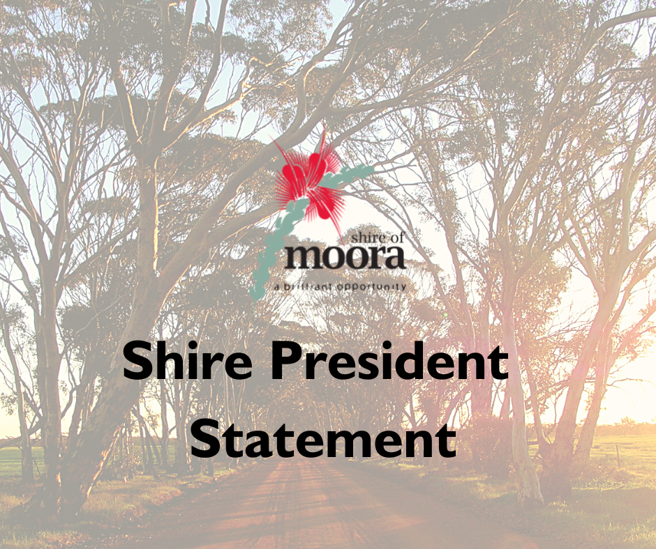 News Story: Shire President Statement