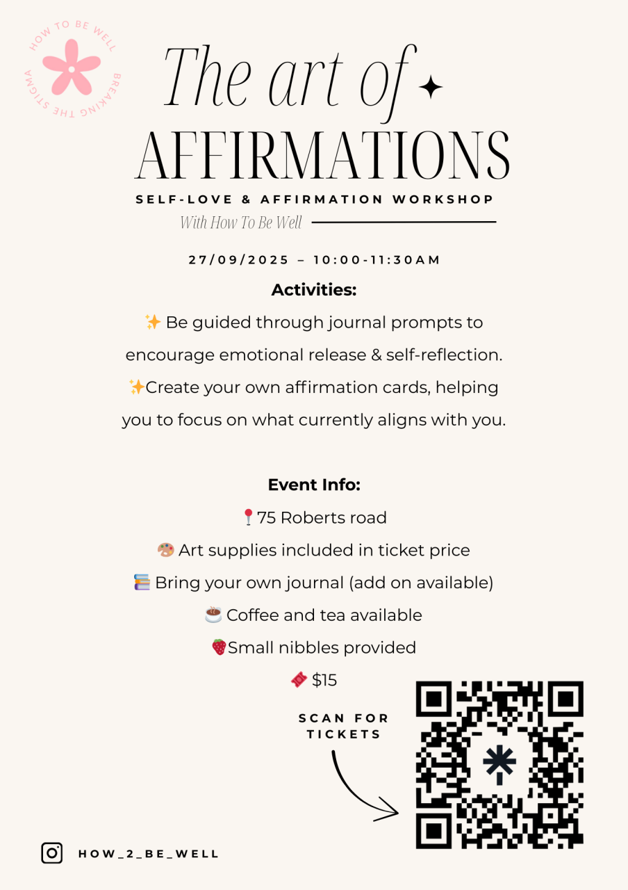 The Art of Affirmations Workshop
