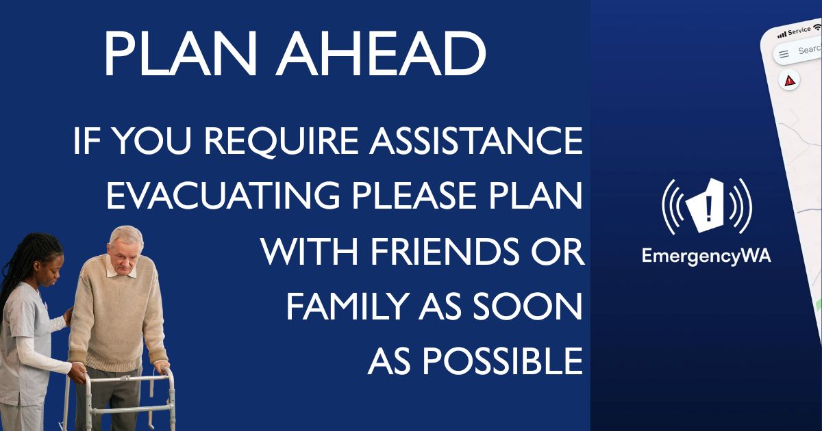 PLAN AHEAD – PLEASE LOOK OUT FOR YOUR NEIGHBOURS