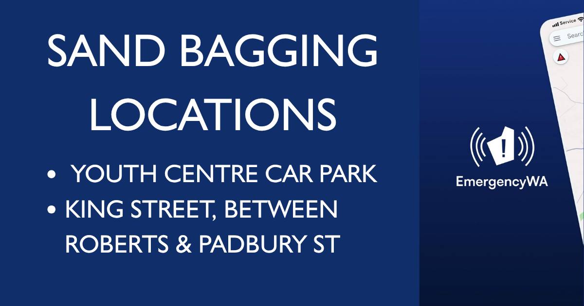 SANDBAGGING LOCATIONS - SHIRE OF MOORA