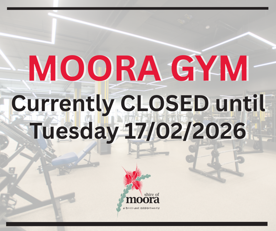 Moora Gym Closed