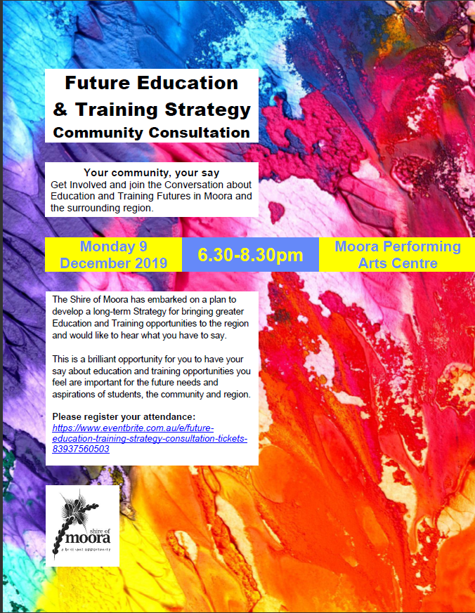 Future Education  & Training Strategy Community Consultation