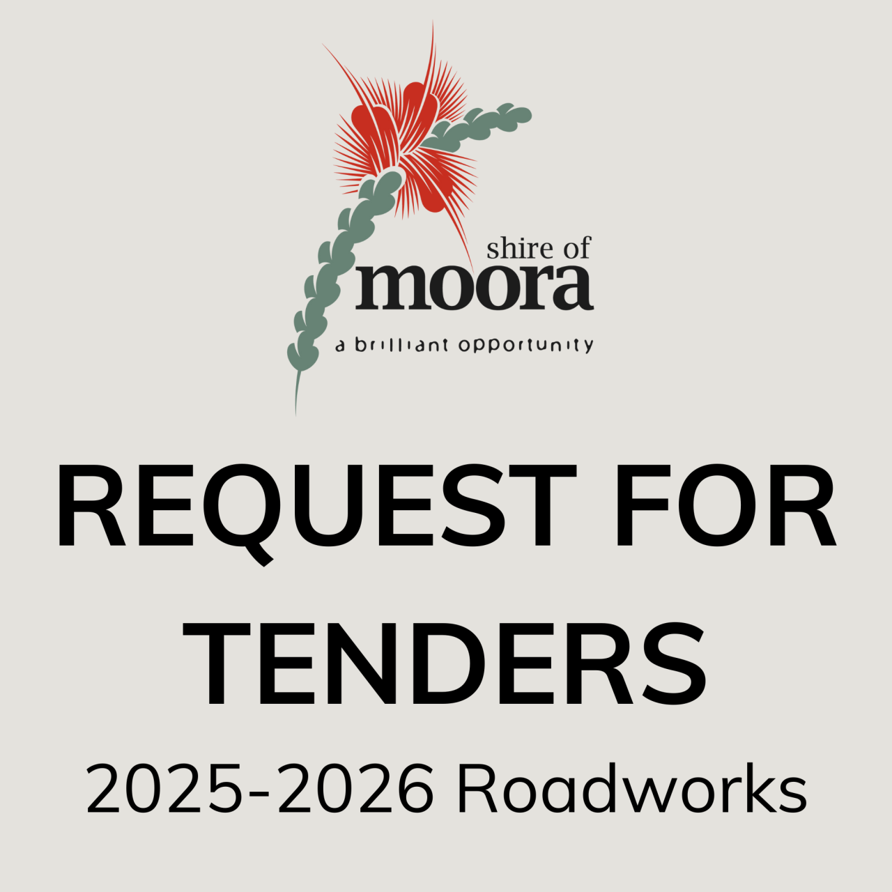 Request for Tenders – Roadworks – 2025/26