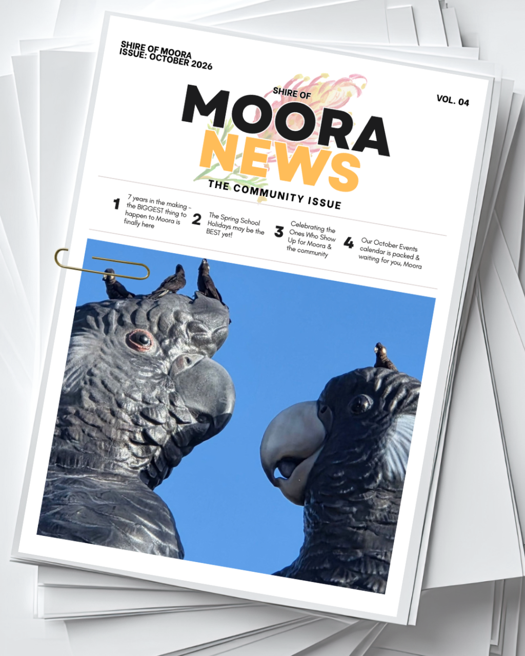 Shire of Moora News: October 2026