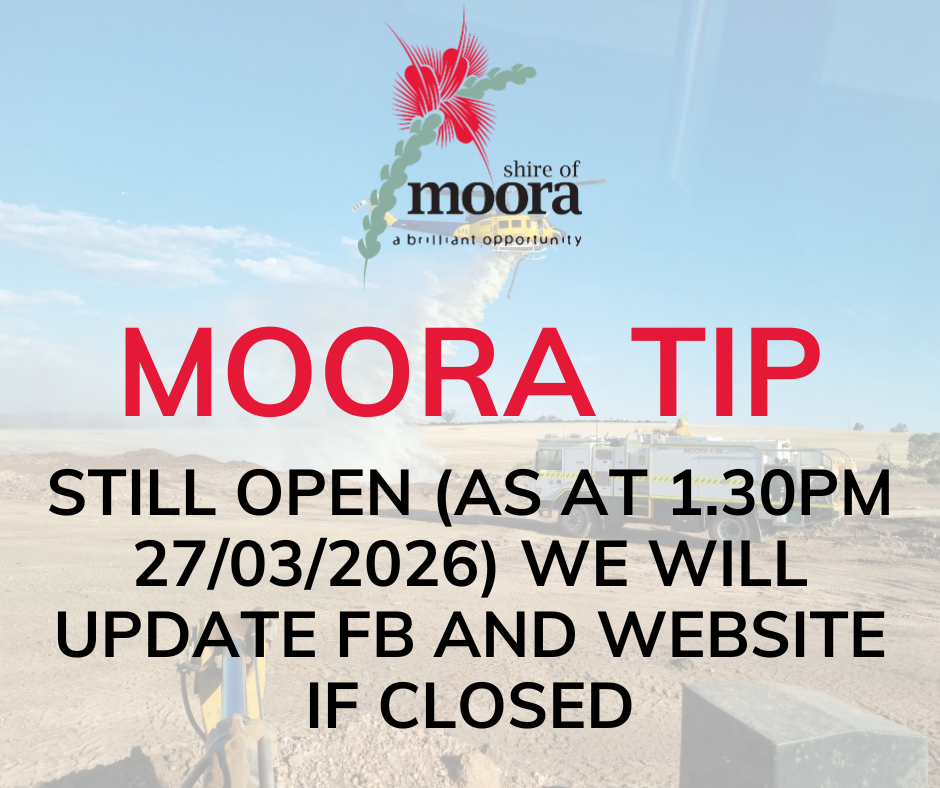 MOORA TIP STILL OPEN