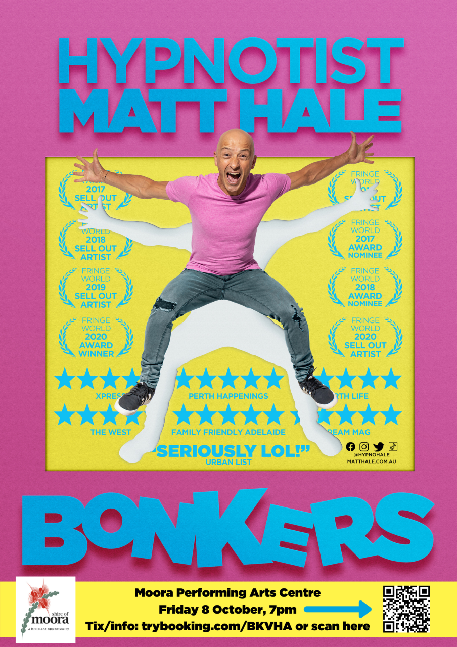 Comedy Hypnotist Matt Hale: Bonkers